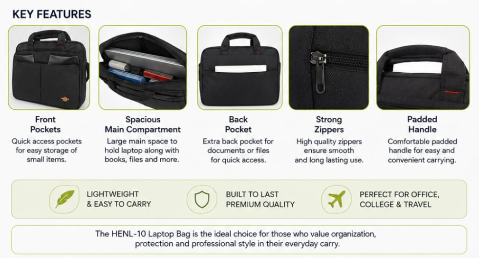 Non Leather Executive Bags HENL-10